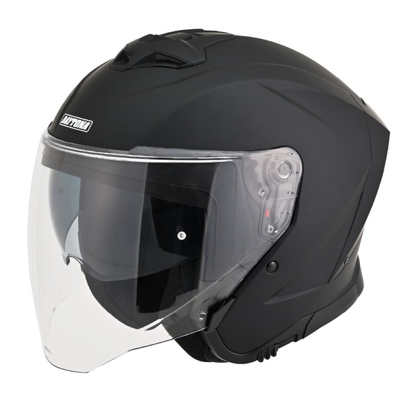 D61061 DN006SJジェットヘルメットMBK/L デイトナ バイク用 SG規格 高強度ABS スポーツ設計 インナーバイザー / スピーカーホール 装備 マットブラック Lサイズ(59-60cm)|総合通販PREMOA 店