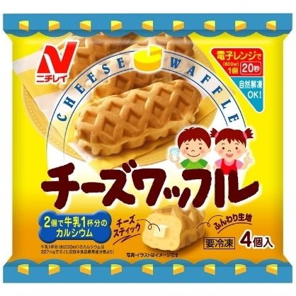 ニチレイフーズ 【冷凍】 チーズワッフル 4個入り 140g x12 メーカー直送 プレゼント ギフト