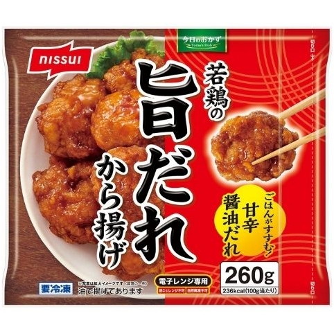 ニッスイ 【冷凍】 若鶏の旨だれから揚げ 260g x12 メーカー直送 プレゼント ギフト