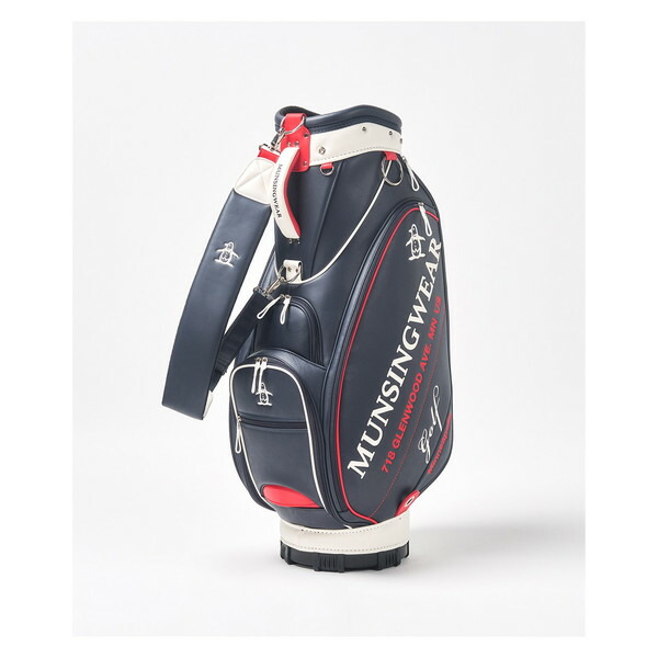 Muningswear 軽量ゴルフバッグ ホワイト 楽天市場】ゴルフキャディバッグ マンシングウェア 9.5型ビッグロゴ