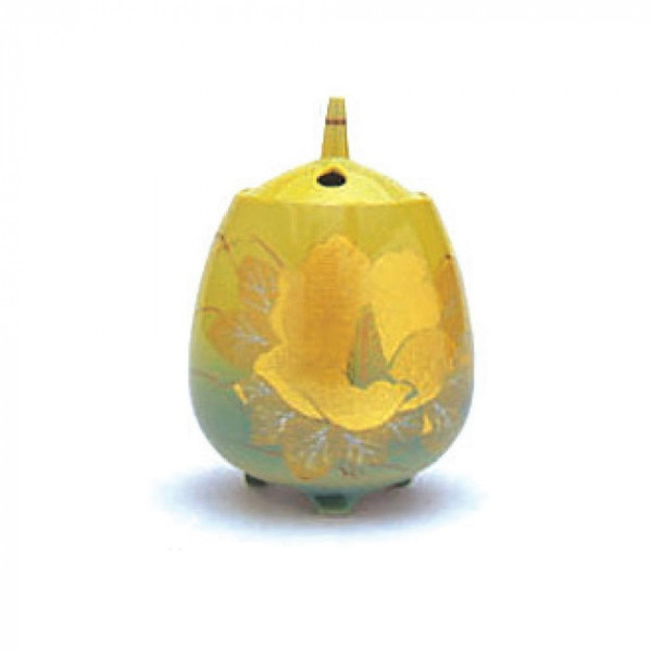 香炉 金箔芙蓉 九谷焼 79337 日本香堂