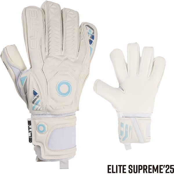 サッカーGKグローブ ELITE SUPREME'25 ホワイト 11 ELG25802 WHT ELITE SPORT