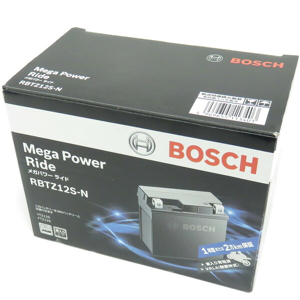 BOSCH ボッシュ バッテリー RBTZ12S-N 液入り充電済み仕様 ボッシュ(BOSCH)｜総合通販PREMOA 店
