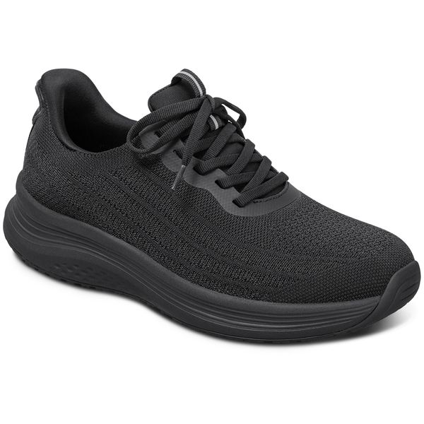 Orthofeet NIRA TX BLACK/BLACK-WIDE OF80025W 7.5 24.5cm [ハンズフリーシューズ]