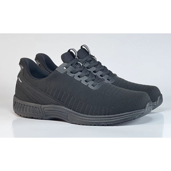 Orthofeet YARI TX BLACK/BLACK-MEDIUM(202 OF20016M 8.5 26.5cm [ハンズフリーシューズ]｜総合通販PREMOA 店