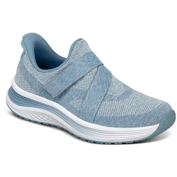 Orthofeet NAYA TX BLUE-WIDE OF80052W 7.5 24.5cm [ハンズフリーシューズ]