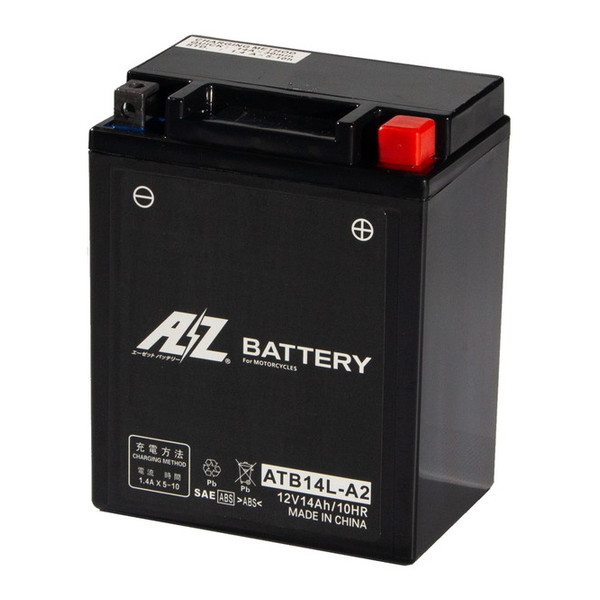 ATB14L-A2-SMF AZ 2輪バッテリー液入充電済 AZ