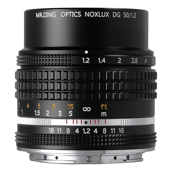 Noxlux DG 50/1.2 NZE MR. DING ブラック [交換レンズ (ニコンZマウント)]