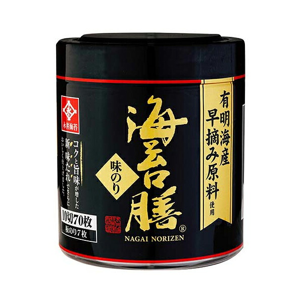 永井海苔 海苔膳味のり 卓上 10切70枚×6 メーカー直送 プレゼント ギフト
