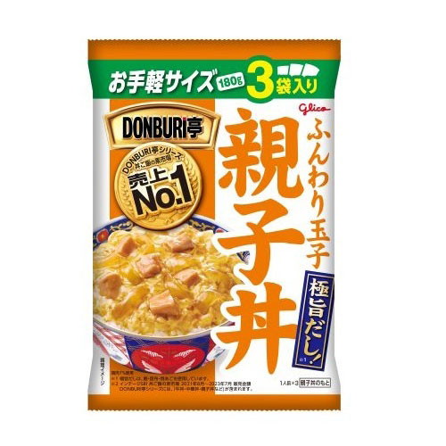 グリコ 江崎グリコ DONBURI亭 親子丼 3食パック 180gx3x10 メーカー直送 プレゼント ギフト｜総合通販PREMOA 店