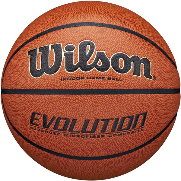 WTB0586 EVOLUTION ゲームボール(オレンジ/ブラック)6号 ウィルソン [バスケットボール]