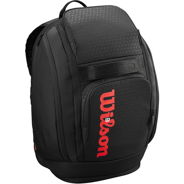 WR8037901001 CLASH V3 BACKPACK BLACK/Infrared ウィルソン [テニスラケットバッグ]｜総合通販PREMOA 店