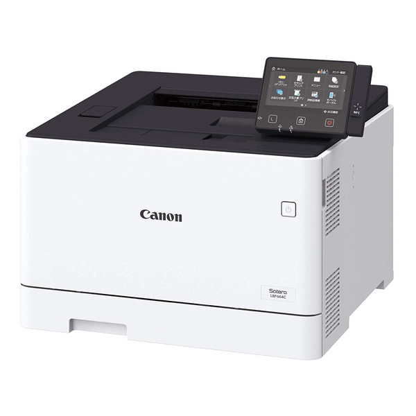 CANON LBP664C Satera [A4 プリンタ カラーレーザービームプリンター]：総合通販PREMOA LBP664C 店高い視認性で  CANON、快適に操作。5インチタッチパネル