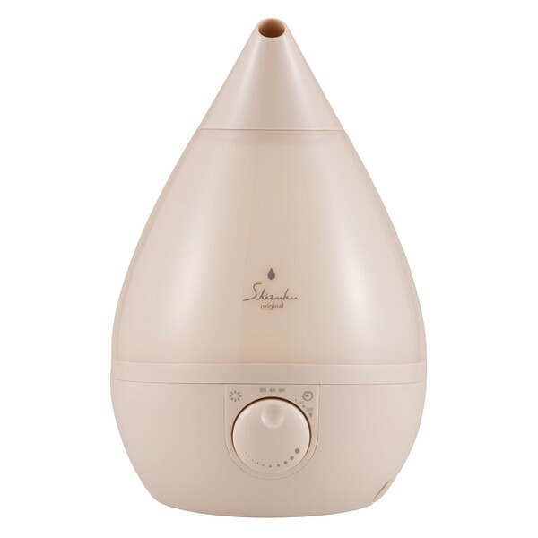 加湿器 3.3L アピックス ASZ-330(PK) 夢見るピーチティー SHIZUKU original [超音波式加湿器 (木造6畳/コンクリ8畳まで)] 新生活