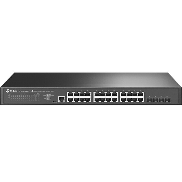 TL-SG3428X-M2(UN) TP-LINK JetStream [24ポート 2.5ギガビット L2+ マネージドスイッチ (10GE SFP+スロット×4搭載)]