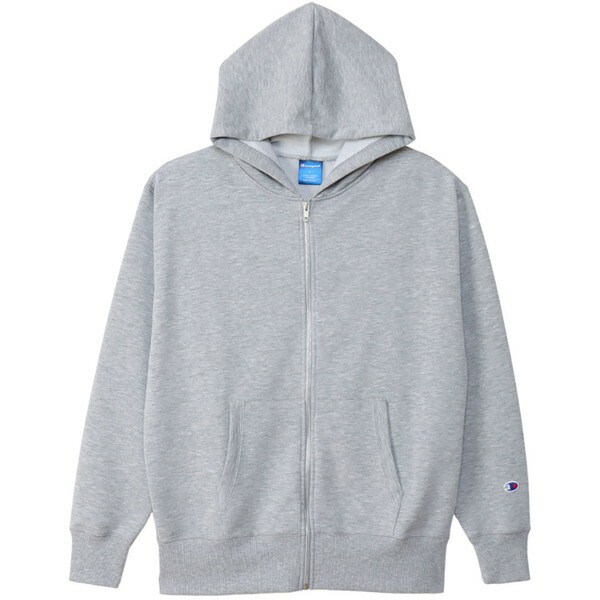 チャンピオン スポーツウエア ZIP HOODED SWEATSHIRT グレー XS C3-XS160 070 Champion