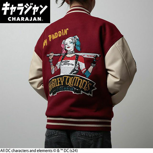 サクラＧＩ18J.HAMLLTONスタジャンUSA製日本サイズM相当 楽天市場】キャラジャン DC モンスターガール スタジャン L : 丸眞