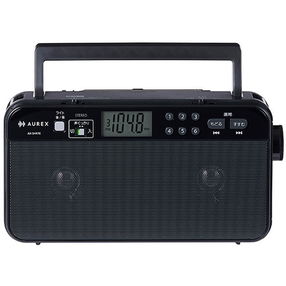 AX-SHR70(K) 東芝 ブラック AUREX [LEDライト付きホームラジオ] 7,392円