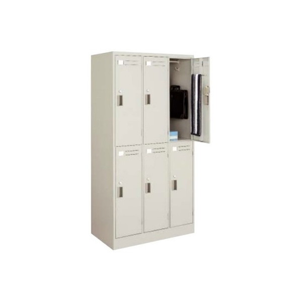 LK-6F1 コクヨ [ロッカーLKシリンダー錠タイプ6人用] メーカー直送｜総合通販PREMOA 店