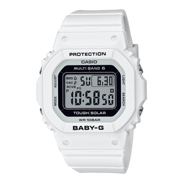 腕時計 時計 CASIO カシオ BABY-G レディース BGD-5650-7JF ベイビーG ベイビージー ベビーG ベビージー ソーラー充電 ウォッチ ホワイト 白 誕生日 新生活 クリスマス 母の日 ギフト プレゼント BGD56507JF｜総合通販PREMOA 店