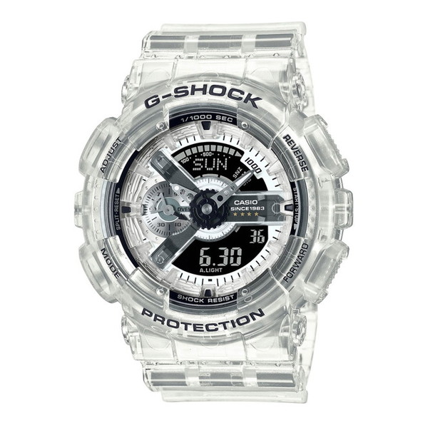腕時計 時計 CASIO カシオ G-SHOCK メンズ GA-114RX-7AJR Gショック GSHOCK ジーショック 40th Clear Remix クォーツ ウォッチ スケルトン クリア 誕生日 新生活 クリスマス 父の日 ギフト プレゼント GA114RX7AJR|総合通販PREMOA 店