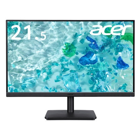 V227QHbi ACER [5年フル保証（21.5型/1920×1080/HDMI、ミニD-Sub/ブラック/スピーカーなし/ゼロフレーム/VA/非光沢/HDMIケーブル付/センドバック5年保証/環境配慮モデル)]