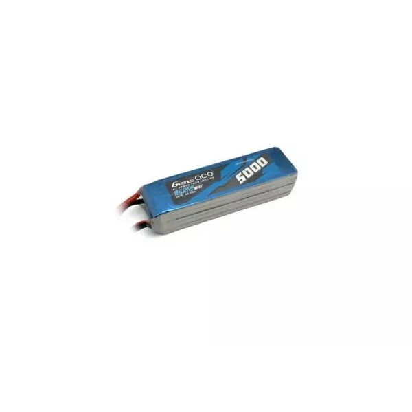 GAB2502 Gens ace LiPo 5000(60C/18.5V/ソフトパック/XT60) 京商