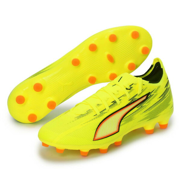 プーマ サッカーシューズ ウルトラ 6 マッチ HG/AG 26.0cm 109001 01 PUMA Yellow Alert-PUMA Black-Glowing Red-Lime Squeeze