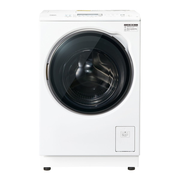 ドラム式洗濯機 洗濯 10kg 乾燥 5kg アクア AQUA AQW-DMS10A-L(W) ホワイト 白 まっ直ぐドラム ドラム式洗濯乾燥機 洗濯機 10.0kg 乾燥機 5.0kg 左開き ドラム式 スリム エクプラ特選|総合通販PREMOA 店