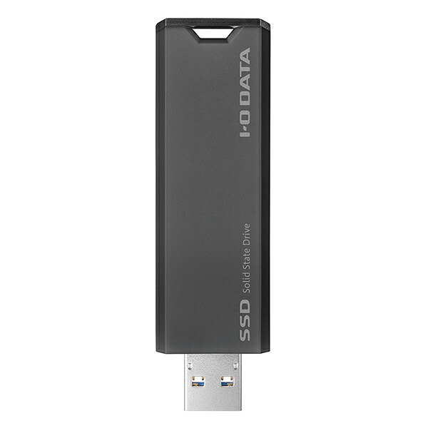 SSPS-US1GR IODATA グレー×ブラック [USB 3.2 Gen2対応 外付けSSD (1TB・USB-A)]