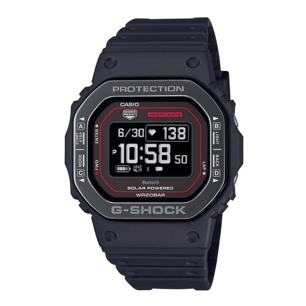 腕時計 時計 CASIO カシオ G-SHOCK メンズ DW-H5600MB-1A4JR Gショック GSHOCK ジーショック G-SQUAD ソーラー充電 ウォッチ ブラック 黒 誕生日 新生活 クリスマス 父の日 ギフト プレゼント DWH5600MB1A4JR｜総合通販PREMOA 店