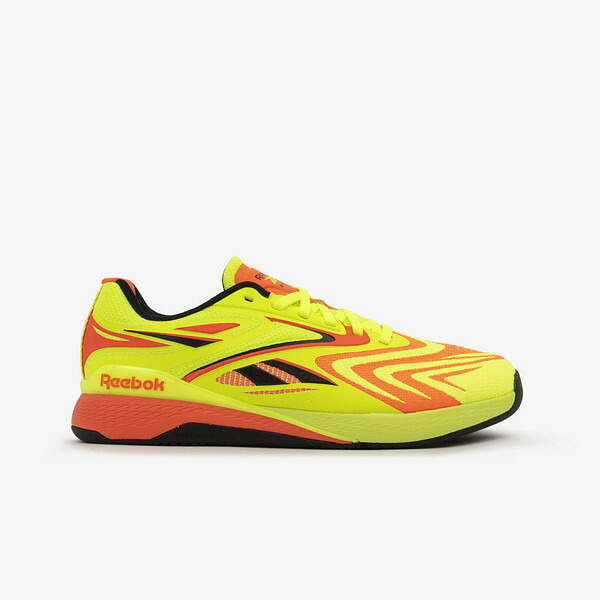 100249412 NANO X5 EDGE ライム 27.5cm Reebok [フィットネス・トレーニングシューズ (メンズ)]