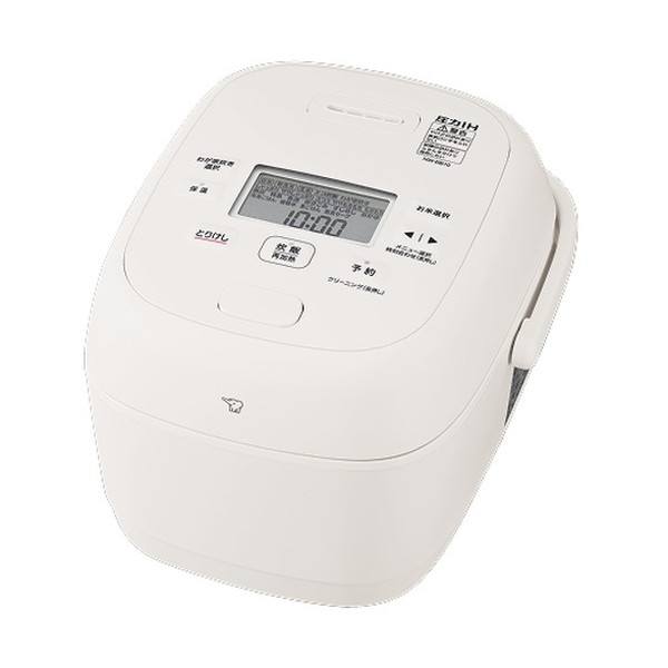 炊飯器 5.5合炊き 象印 NW-BB10-WA ホワイト 白 豪熱大火力 圧力IH炊飯ジャー5.5合 エクプラ特選