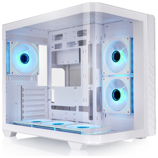 CA-11V-00M6WN-00 Thermaltake ホワイト Vision 330 CR ARGB Snow [ミドルタワー型PCケース]