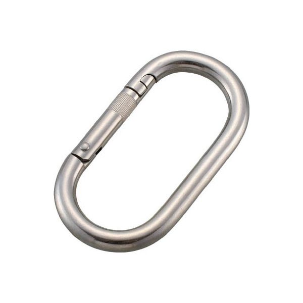 TKB-2 TRUSCO [ステンレス カラビナ (環付) 10mm] メーカー直送