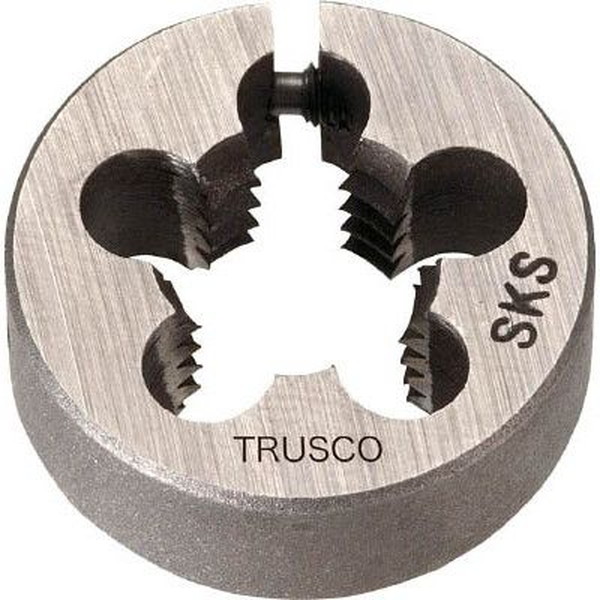TKD-38PS1/8-28 TRUSCO [管用平行ダイス PS1/8-28 SKS] メーカー直送