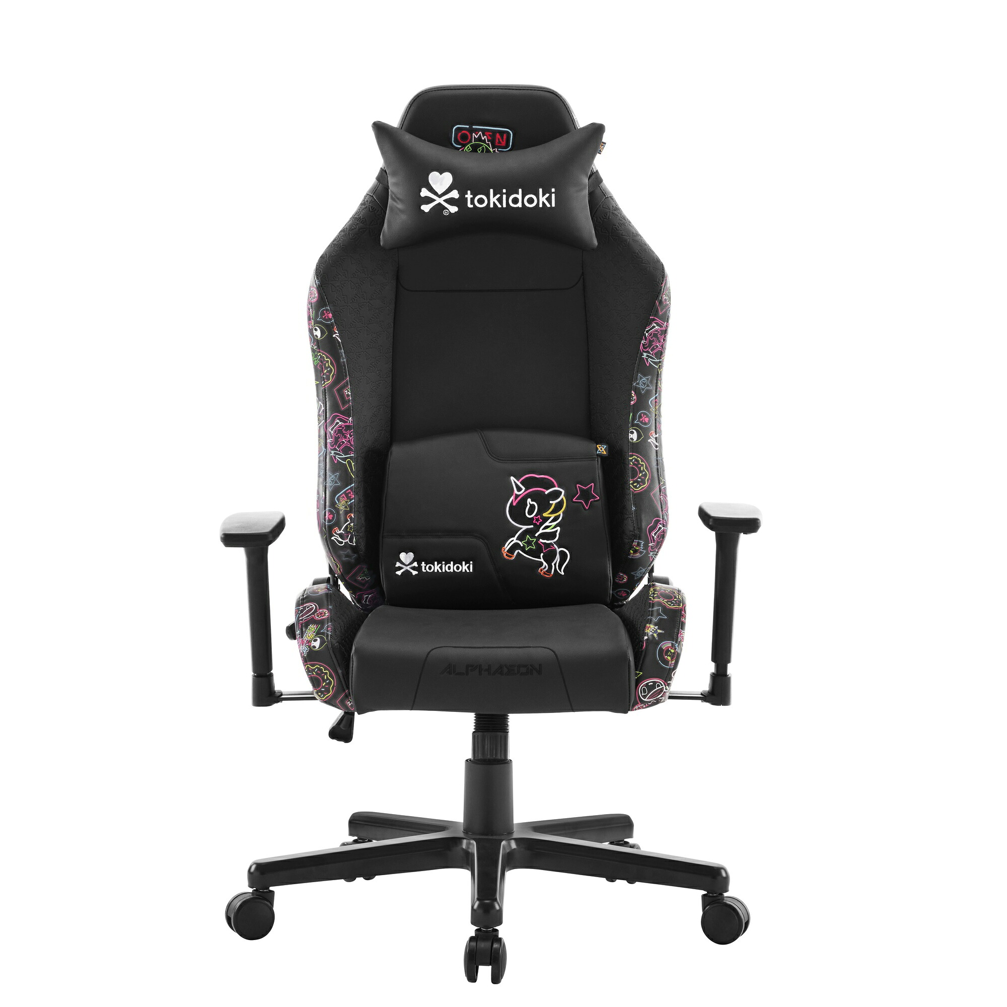 AE-TK-Kaiju-M FusionInnovation ミッドナイト tokidoki Kaiju Gaming Chair [ゲーミングチェア]｜総合通販PREMOA 店