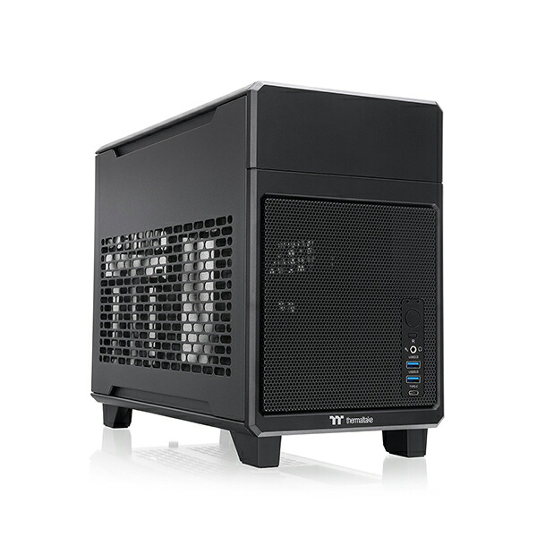 CA-11A-00S1NN-J0 Thermaltake TR100 Black [ミニタワー PCケース]【KK9N0D18P】