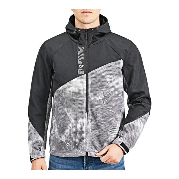 DJ030ワイドメッシュパーカーBKGY/XL 64859 デイトナ ブラックグレー [バイク ジャケット (夏 メッシュ CE規格 ソフトプロテクター付属)]｜総合通販PREMOA 店
