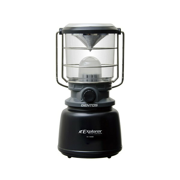 ジェントス（GENTOS） EX-1300D ライト LEDランタン 照明 アウトドア キャンプ BBQ バーベキュー 防災 災害 非常用 電池式