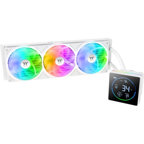 CL-W472-PL12SW-A Thermaltake ホワイト TH360-S V3 ARGB Sync All-In-One Liquid Cooler Snow Edition [水冷CPUクーラー]｜総合通販PREMOA 店
