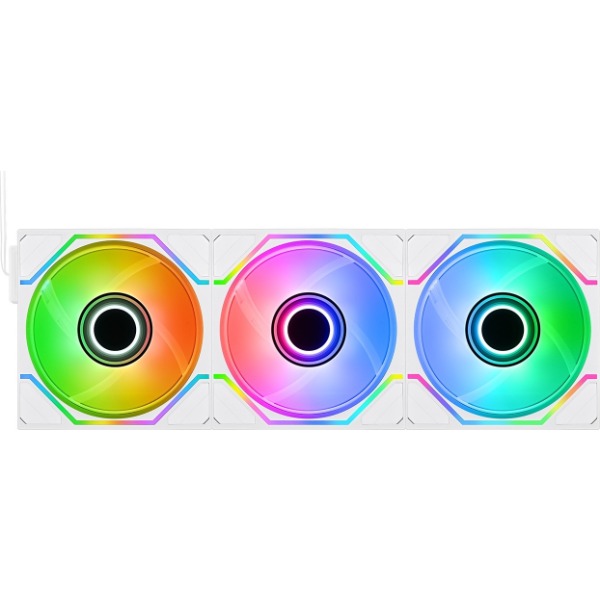 CL-F254-PL12SW-A Thermaltake ホワイト SWAFAN 120 EX INFINITY ARGB Sync PC Cooling Fan Snow (3-Fans Pack) [PCケースファン (3個パック)]｜総合通販PREMOA 店