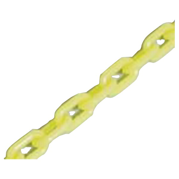 水上 PCチェーン 黄色 蓄光色 6mm&times;30m PCT-630 [2巻入] 【0968-00831】｜総合通販PREMOA 店