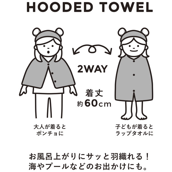 楽天市場 Cb Japan カラリ 吸水アニマルフード付きタオル コアラ 総合通販premoa 楽天市場店