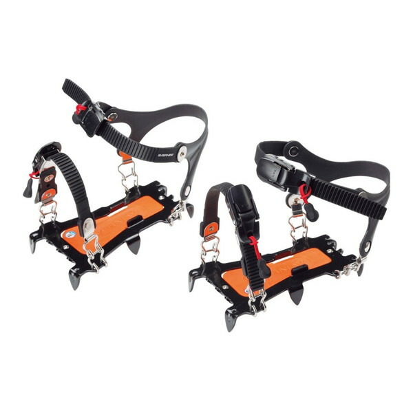 【楽天市場】エバニュー EVERNEW EBY014 6本爪アイゼン S 雪道 凍結路 着脱式 滑り止め アイゼン トレッキング キャンプ
