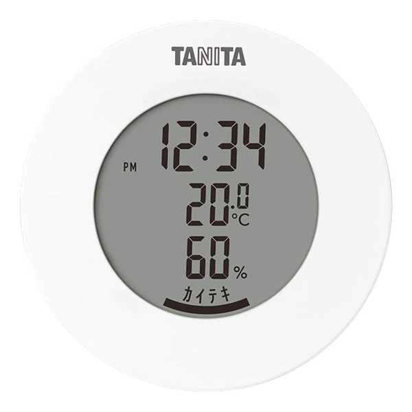 楽天市場】TANITA タニタ TT-558-BL 温度計 湿度計 青 ブルー デジタル 温湿度計 マグネット付 壁掛け穴付 置き掛け 時計  日付表示機能付 最高・最低温湿度表示機能付 室温 ペット 体調管理 観葉植物 管理 TT558 : 総合通販PREMOA 楽天市場店