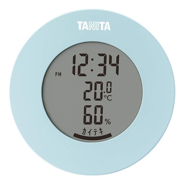 楽天市場】TANITA タニタ TT-558-BL 温度計 湿度計 青 ブルー デジタル 温湿度計 マグネット付 壁掛け穴付 置き掛け 時計  日付表示機能付 最高・最低温湿度表示機能付 室温 ペット 体調管理 観葉植物 管理 TT558 : 総合通販PREMOA 楽天市場店