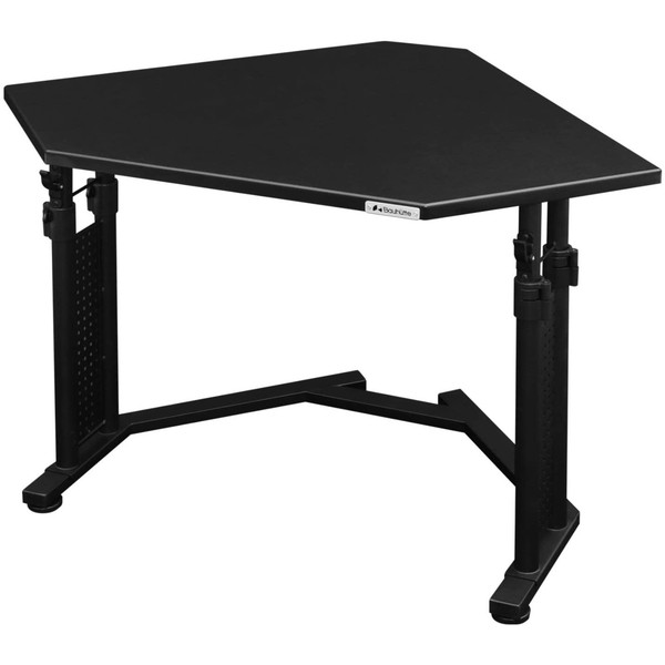 Bauhutte(バウヒュッテ) カドデスク 昇降式 ブラック 楽天市場】Bauhutte バウヒュッテ カドデスク 昇降式 ブラック BHD