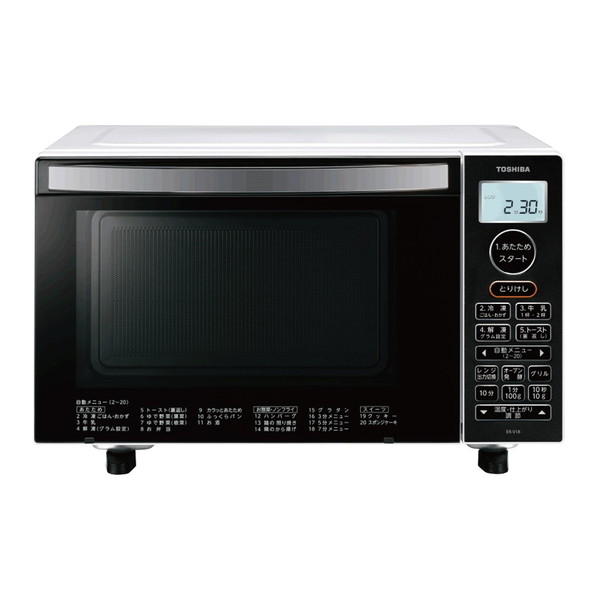 東芝 ER-V18-W ホワイト オーブンレンジ 18L 新生活 高価値セリー
