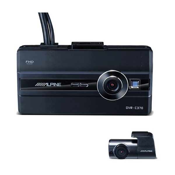 ALPINE DVR-C370R [2カメラLCDディスプレイ付きドライブレコーダー(2020年製アルパインナビ専用)]